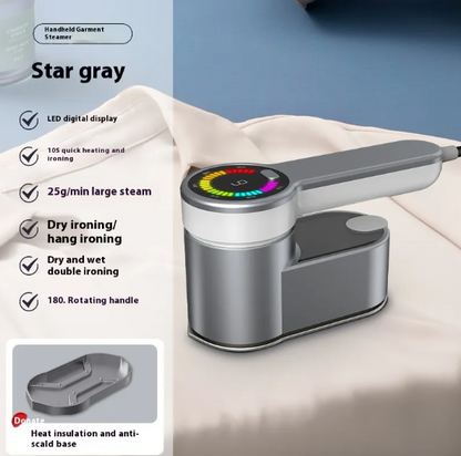 Rotating Handheld Wet/Dry Garment Steamer