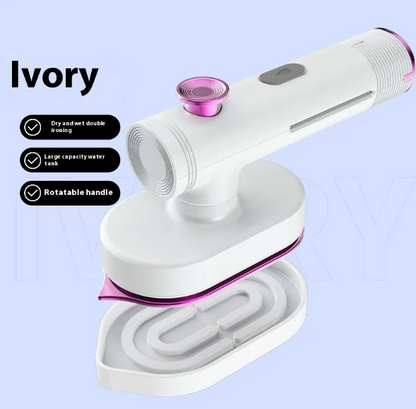Rotating Handheld Wet/Dry Garment Steamer