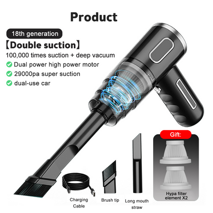 Handheld Portable Car Vacuum Cleaner