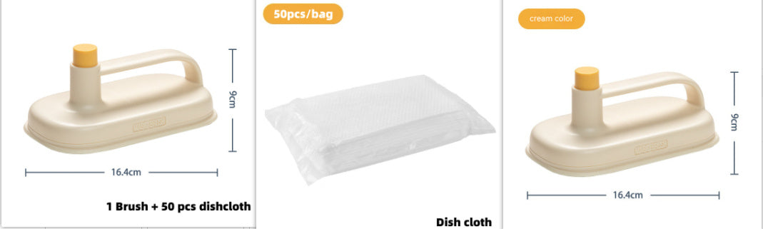 Multi-Surface Magic Cleaning Brush Set